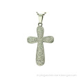 jerusalem cross pendant,sterling silver small cross pendant wholesale